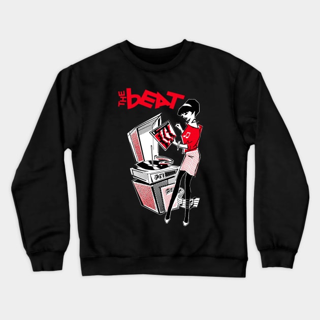 The Beat , Sticker, Poster, , Mask Crewneck Sweatshirt by zippingcurse